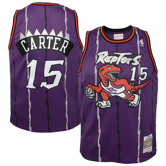 Vince Carter Toronto Raptors Toddler 1998/99 Swingman Jersey - Purple Official NBA Team Apparel Basketball Fan Gear