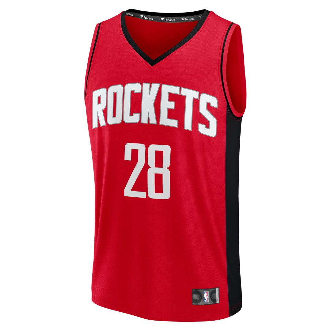 Alperen Şengün Houston Rockets Fanatics Fast Break Replica Jersey - Red - Icon Edition Official NBA Team Apparel Basketball Fan Gear