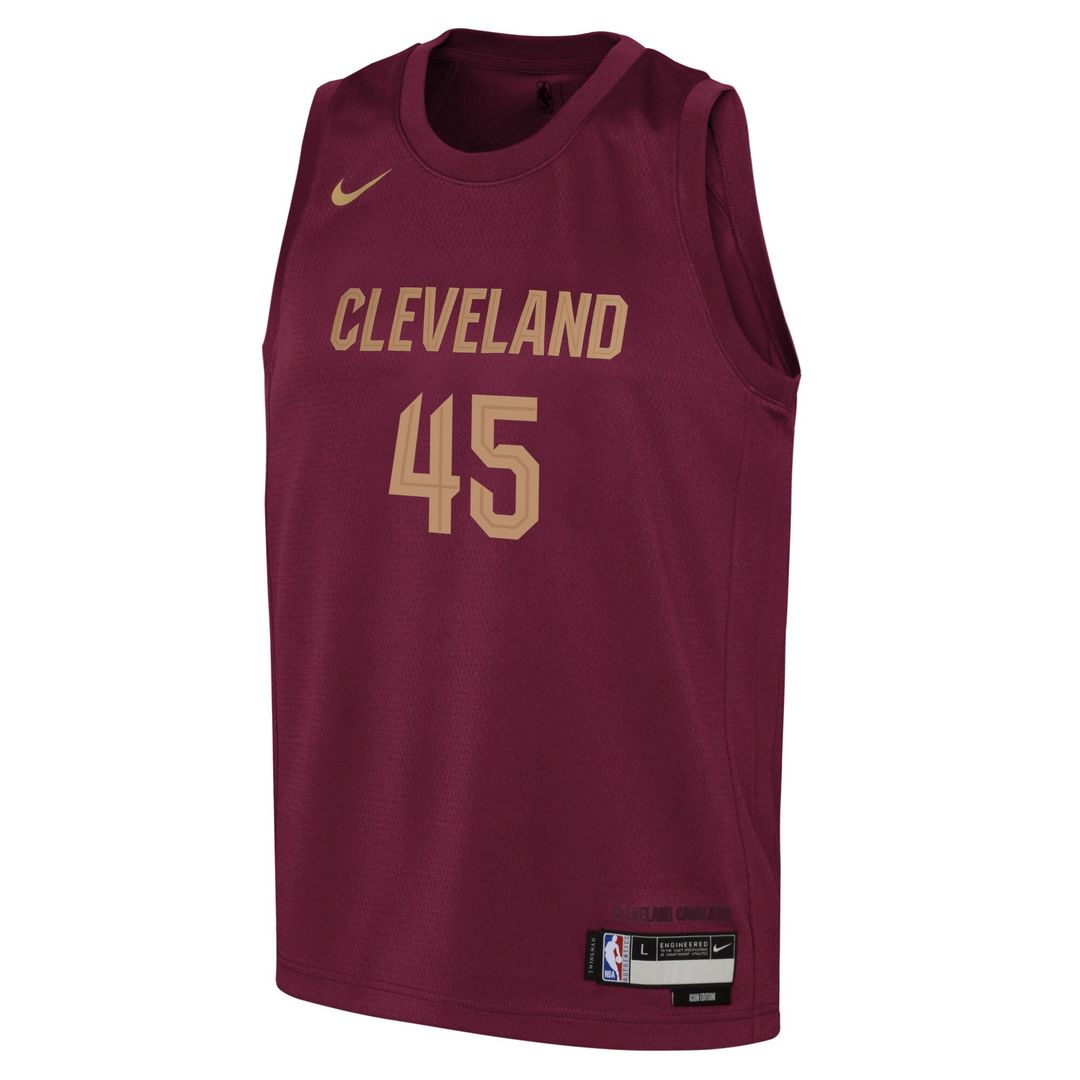 Donovan Mitchell Cleveland Cavaliers Nike Youth Swingman Jersey - Icon Edition - Wine Official NBA Team Apparel Basketball Fan Gear