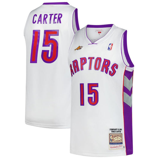 Vince Carter Toronto Raptors Mitchell & Ness 2000 NBA All-Star Game Authentic Jersey - White Official NBA Team Apparel Basketball Fan Gear
