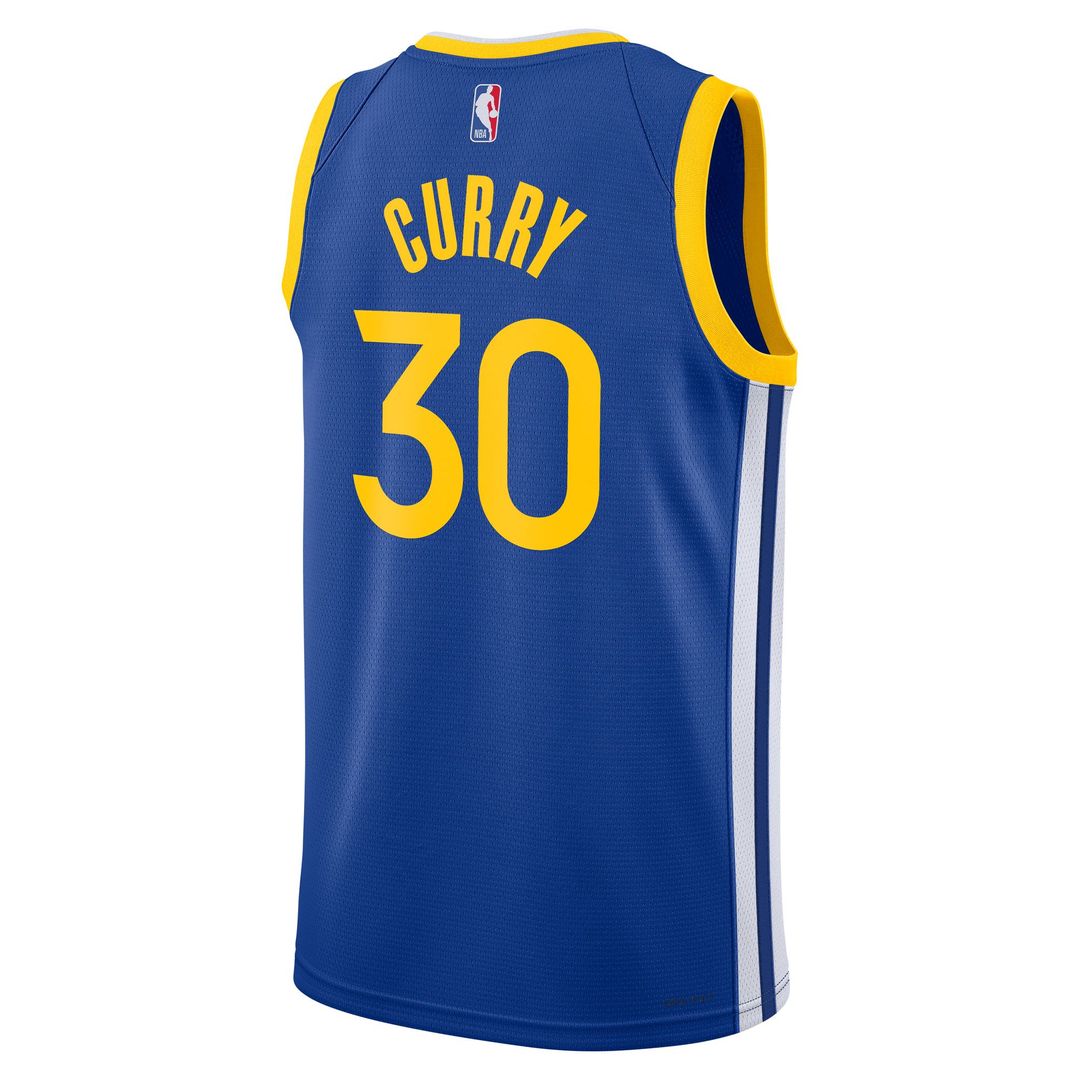 Stephen Curry Golden State Warriors Nike Unisex Swingman Jersey - Icon Edition - Royal Official NBA Team Apparel Basketball Fan Gear