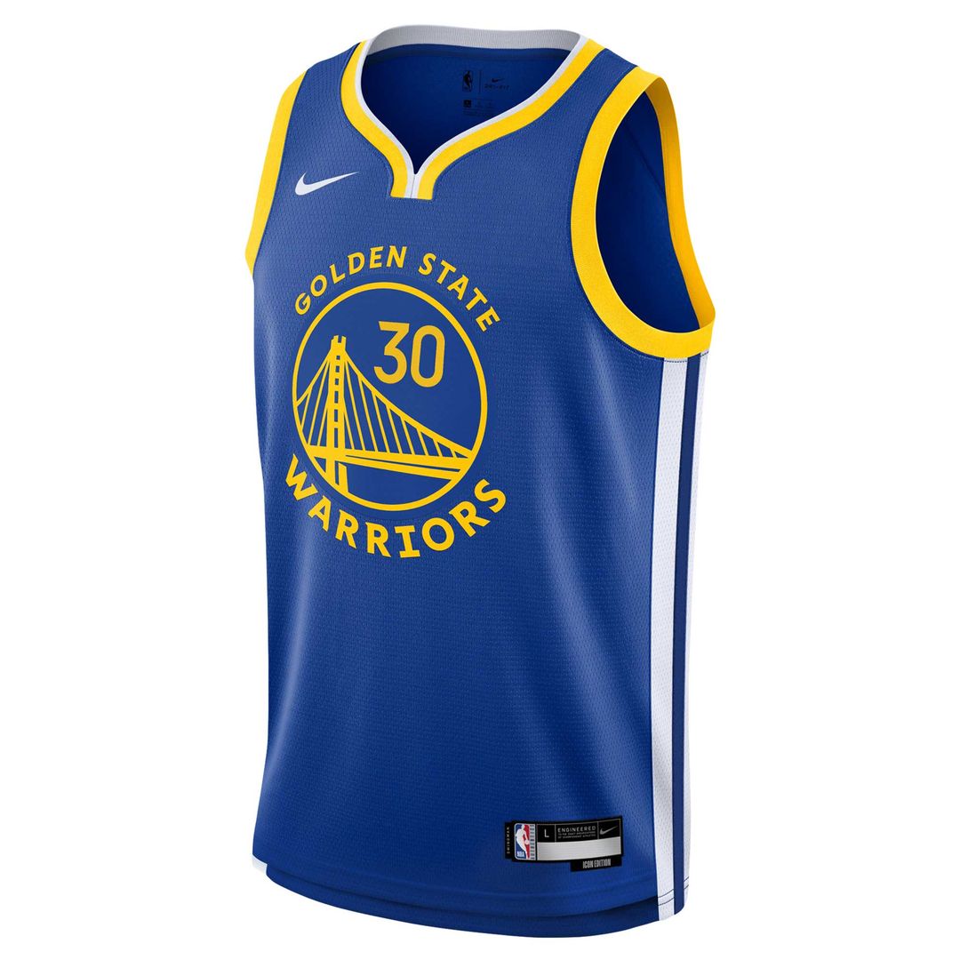Stephen Curry Golden State Warriors Nike Youth Swingman Jersey - Icon Edition - Royal Official NBA Team Apparel Basketball Fan Gear