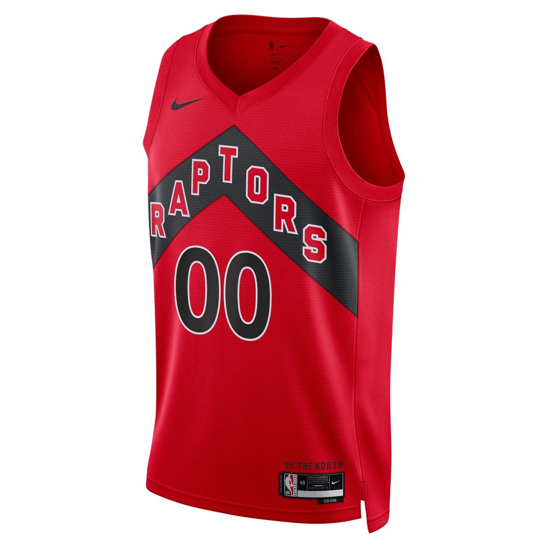 Toronto Raptors Nike Unisex Swingman Custom Jersey Red - Icon Edition Official NBA Team Apparel Basketball Fan Gear