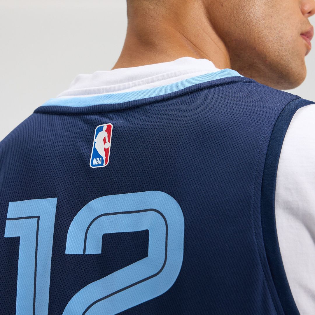 Ja Morant Memphis Grizzlies Fanatics Fast Break Replica Player Jersey - Icon Edition - Navy Official NBA Team Apparel Basketball Fan Gear