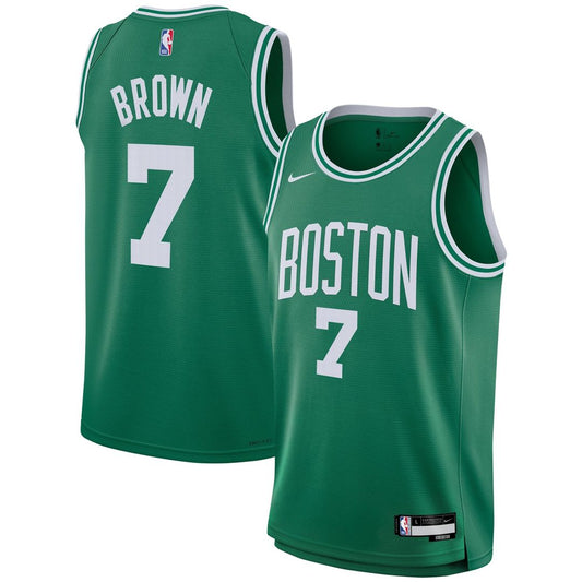 Jaylen Brown Boston Celtics Nike Youth Swingman Jersey - Icon Edition - Kelly Green Official NBA Team Apparel Basketball Fan Gear