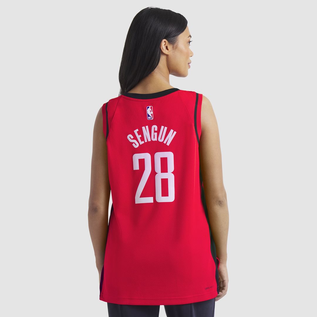 Alperen Sengun Houston Rockets Nike Unisex Swingman Jersey - Icon Edition - Red Official NBA Team Apparel Basketball Fan Gear