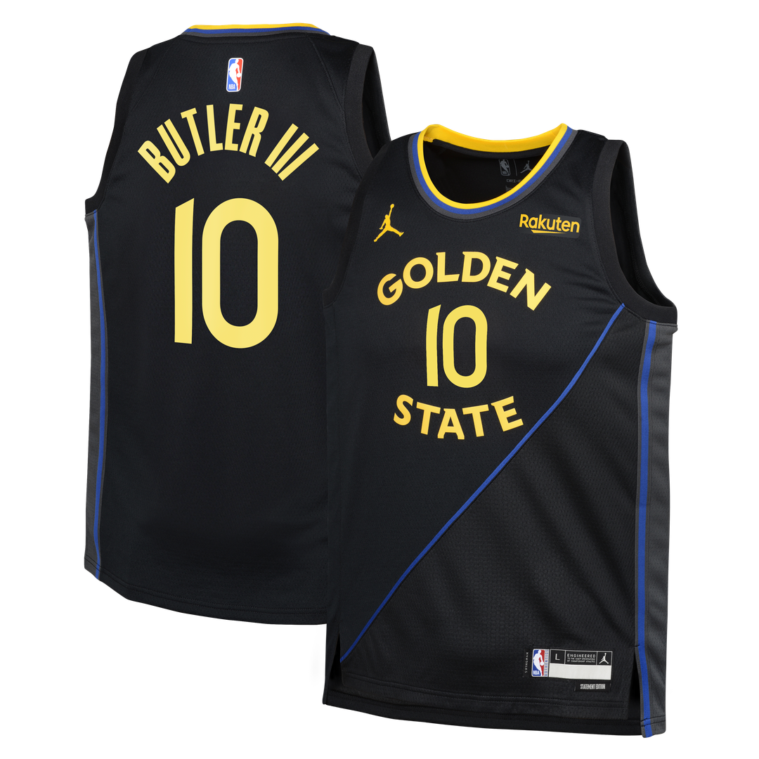 Jimmy Butler III Golden State Warriors Nike Youth Swingman Jersey - Statement Edition - Royal Official NBA Team Apparel Basketball Fan Gear