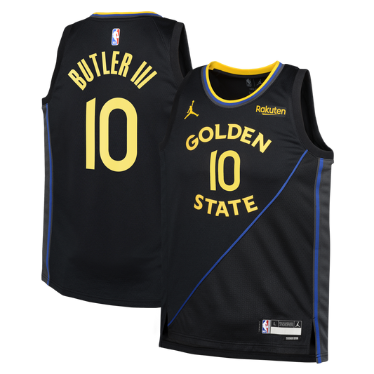 Jimmy Butler III Golden State Warriors Nike Youth Swingman Jersey - Statement Edition - Royal Official NBA Team Apparel Basketball Fan Gear