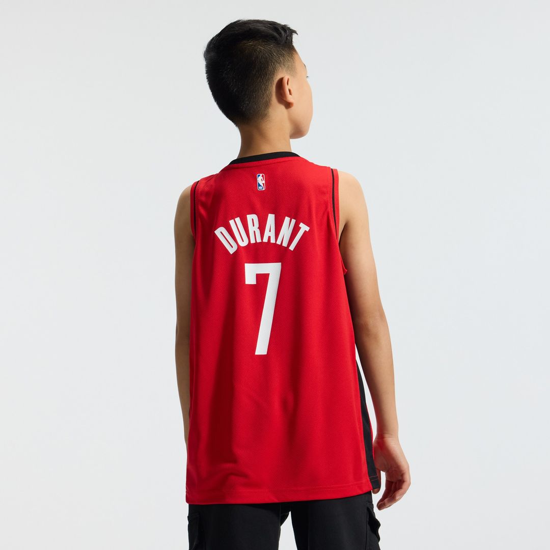 Kevin Durant Houston Rockets Fanatics Youth Fast Break Jersey - Icon Edition - Red Official NBA Team Apparel Basketball Fan Gear