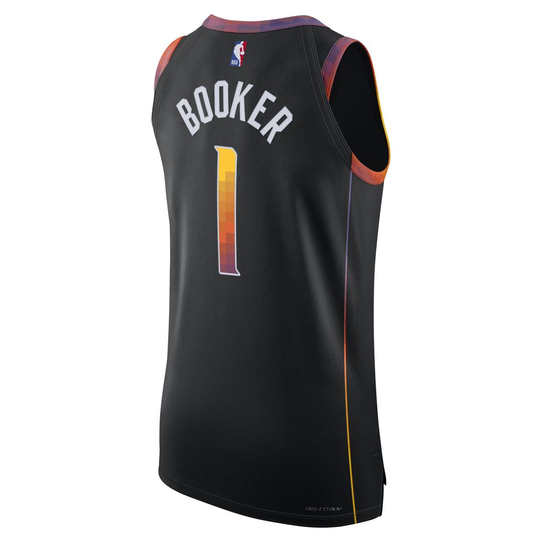 Devin Booker Phoenix Suns Jordan Brand Authentic Player Jersey - Statement Edition - Black Official NBA Team Apparel Basketball Fan Gear