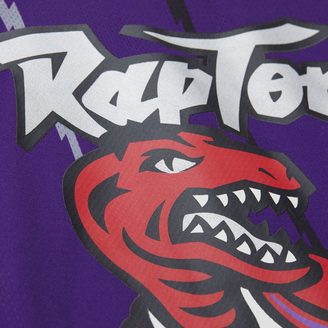 Vince Carter Toronto Raptors Mitchell & Ness Unisex Maxxed Out Fashion Hockey Jersey - Purple Official NBA Team Apparel Basketball Fan Gear