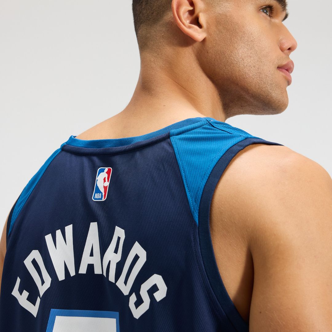 Anthony Edwards Minnesota Timberwolves Fanatics Fast Break Replica Player Jersey - Icon Edition - Navy Official NBA Team Apparel Basketball Fan Gear