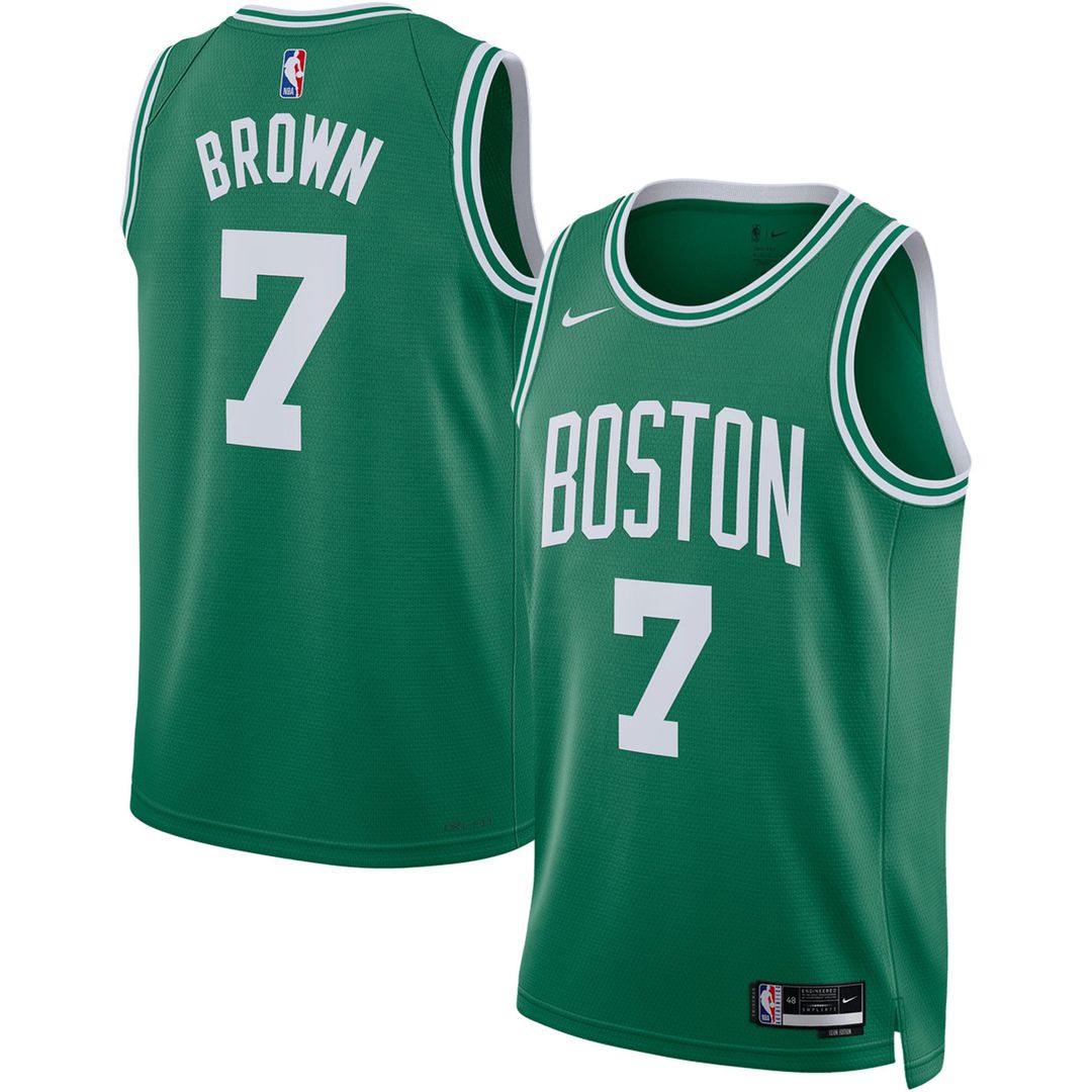 Jaylen Brown Boston Celtics Nike Unisex Swingman Jersey - Icon Edition - Kelly Green Official NBA Team Apparel Basketball Fan Gear