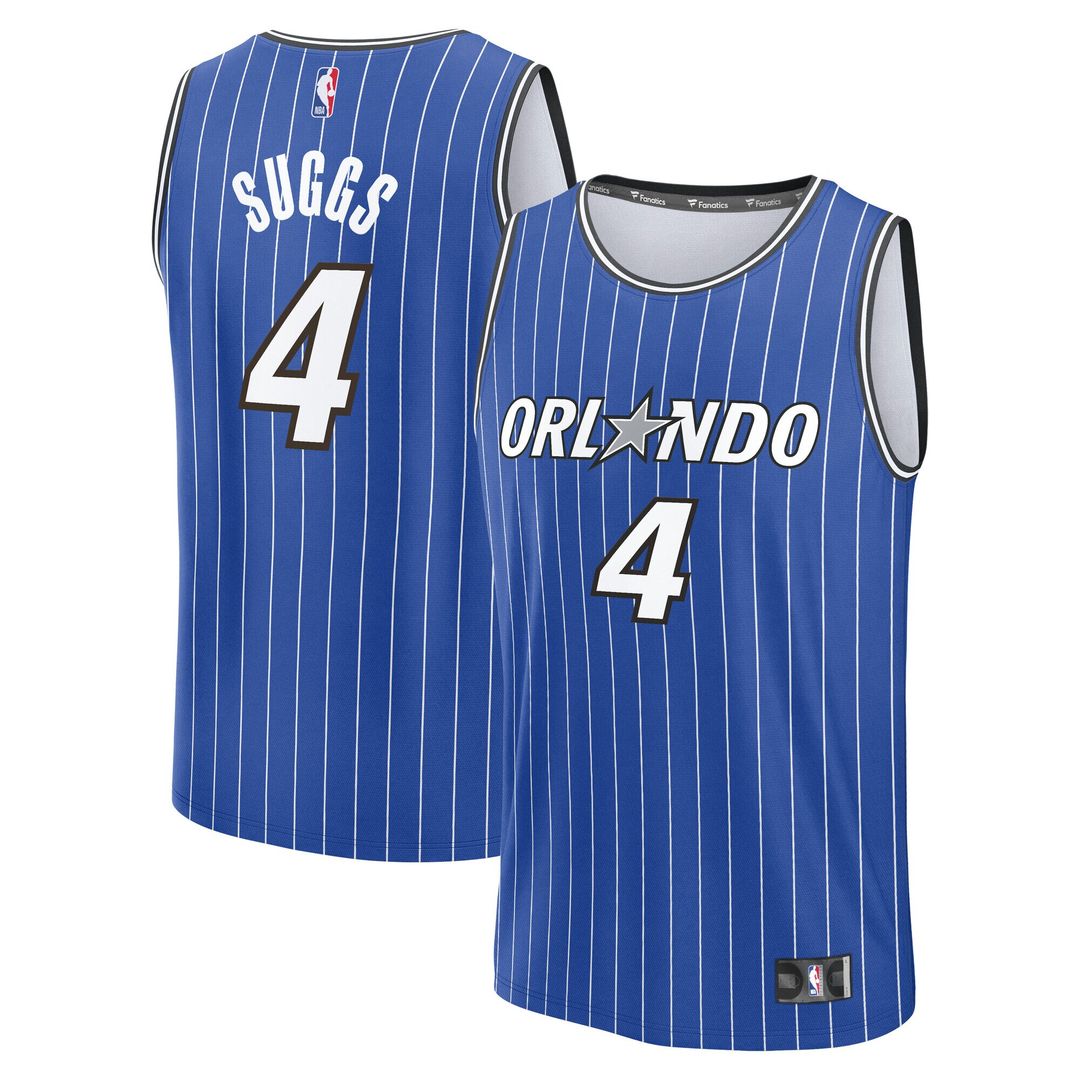 Jalen Suggs Orlando Magic Fanatics Fast Break Jersey - Icon Edition - Blue Official NBA Team Apparel Basketball Fan Gear