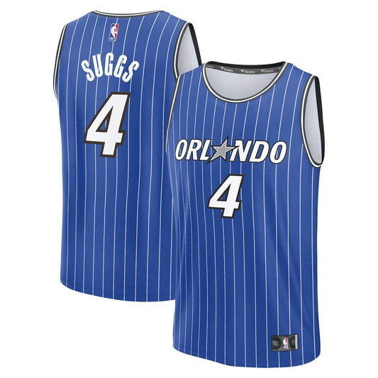 Jalen Suggs Orlando Magic Fanatics Fast Break Jersey - Icon Edition - Blue Official NBA Team Apparel Basketball Fan Gear