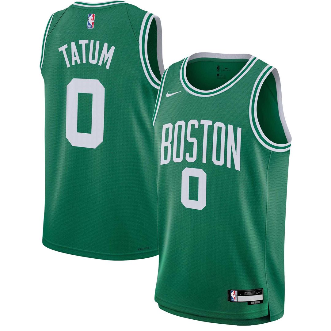 Jayson Tatum Boston Celtics Nike Youth Swingman Jersey - Icon Edition - Kelly Green Official NBA Team Apparel Basketball Fan Gear