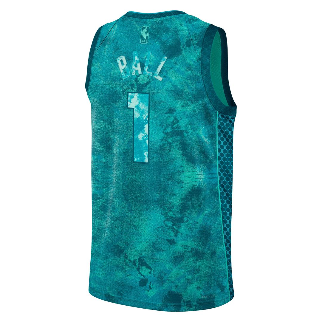 LaMelo Ball Charlotte Hornets Jordan Brand Unisex Select Series Swingman Jersey - Teal Official NBA Team Apparel Basketball Fan Gear