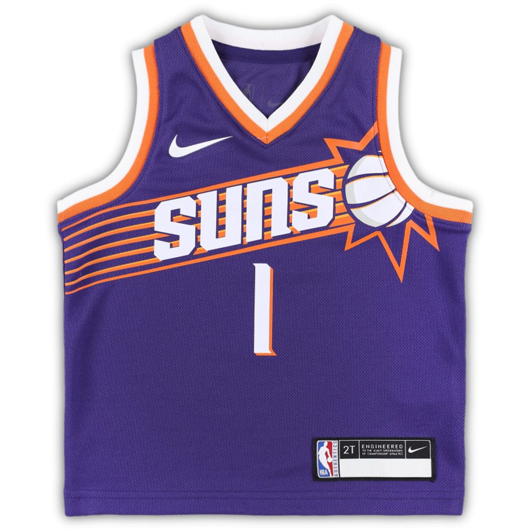 Devin Booker Phoenix Suns Nike Toddler Swingman Player Jersey - Icon Edition - Purple Official NBA Team Apparel Basketball Fan Gear