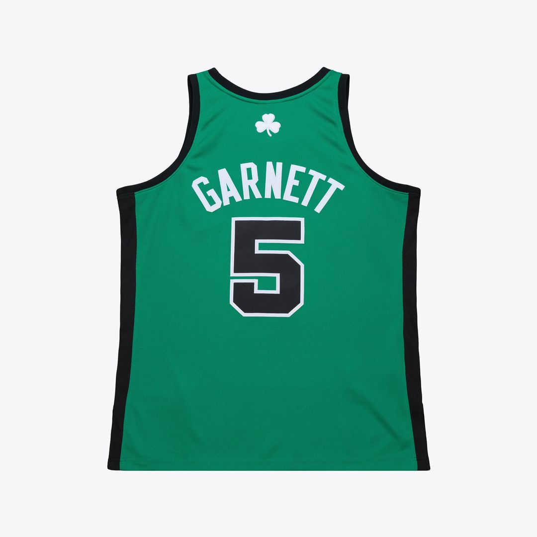 Kevin Garnett Boston Celtics Mitchell & Ness 2007-08 Hardwood Classics Authentic Jersey - Kelly Green Official NBA Team Apparel Basketball Fan Gear