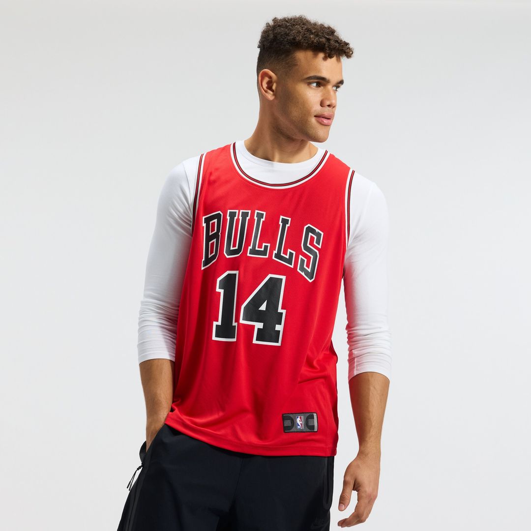 Matas Buzelis Chicago Bulls Fanatics Fast Break Replica Player Jersey - Icon Edition - Red Official NBA Team Apparel Basketball Fan Gear