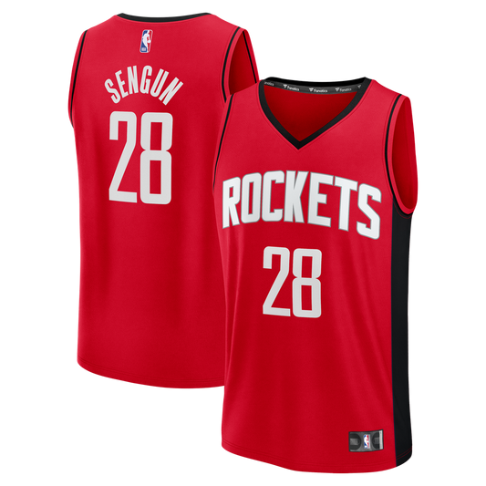 Alperen Şengün Houston Rockets Fanatics Fast Break Replica Jersey - Red - Icon Edition Official NBA Team Apparel Basketball Fan Gear