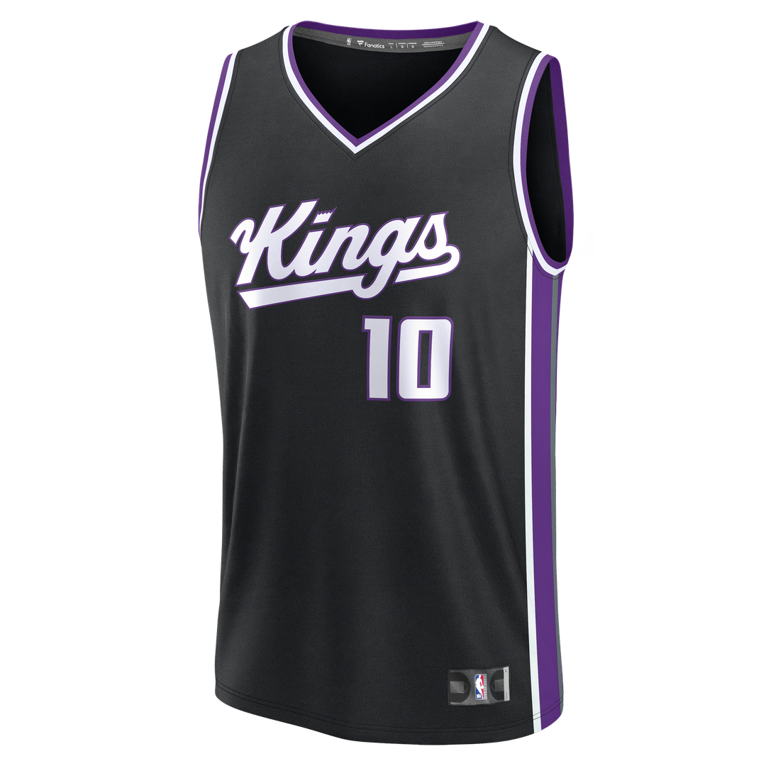 DeMar DeRozan Sacramento Kings Fanatics Fast Break Replica Player Jersey - Icon Edition - Black Official NBA Team Apparel Basketball Fan Gear