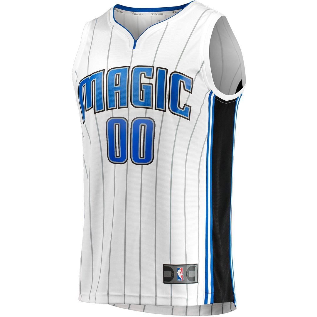 Orlando Magic Fanatics Fast Break Custom Replica Jersey - Association Edition - White Official NBA Team Apparel Basketball Fan Gear