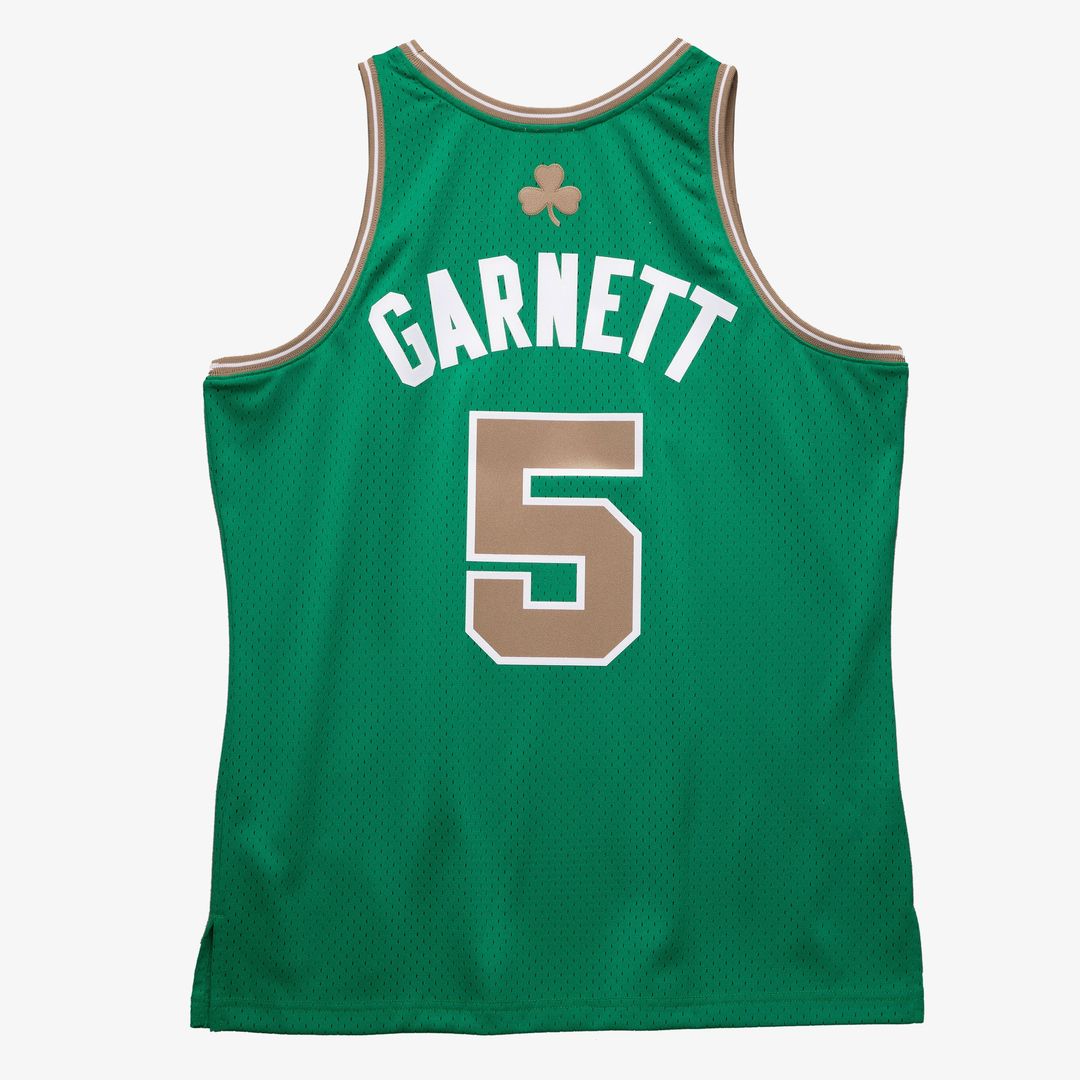 Kevin Garnett Boston Celtics Mitchell & Ness 2007-08 Hardwood Classics Swingman Jersey - Kelly Green Official NBA Team Apparel Basketball Fan Gear
