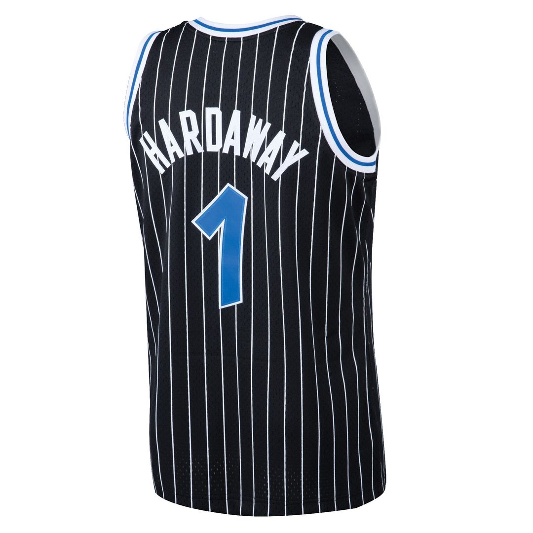 Penny Hardaway Orlando Magic Mitchell & Ness Hardwood Classics Swingman Jersey - Black Official NBA Team Apparel Basketball Fan Gear