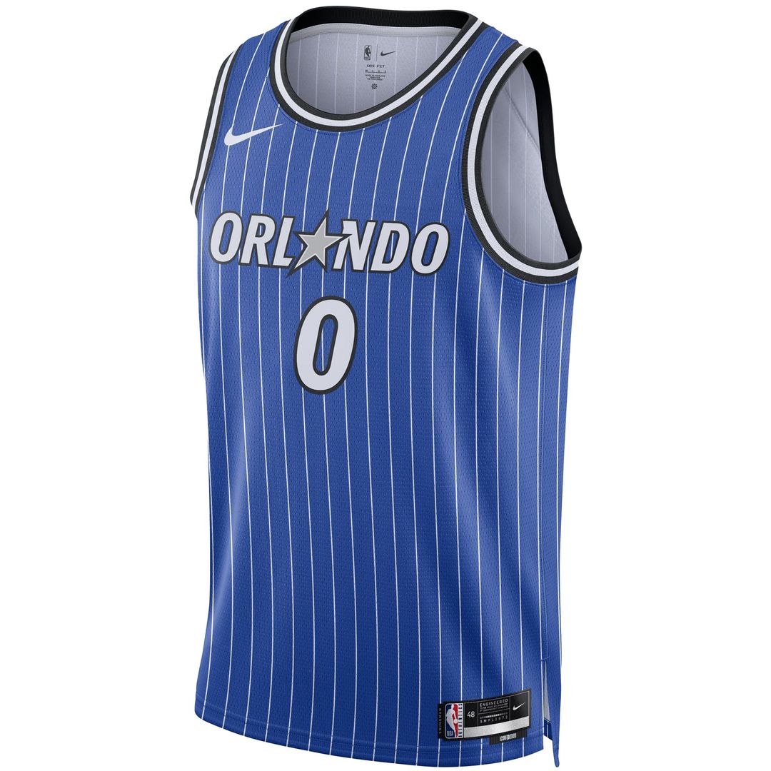 Anthony Black Orlando Magic Nike Unisex Swingman Player Jersey - Icon Edition - Blue Official NBA Team Apparel Basketball Fan Gear