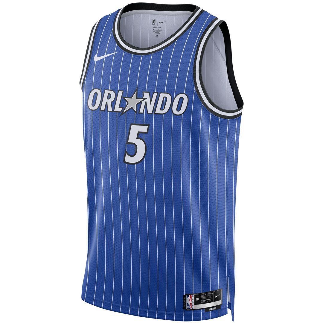 Paolo Banchero Orlando Magic Nike Unisex Swingman Player Jersey - Icon Edition - Blue Official NBA Team Apparel Basketball Fan Gear