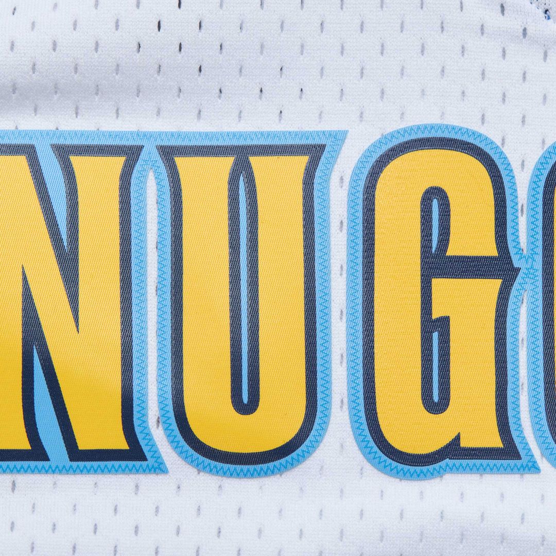 Nikola Jokic Denver Nuggets Mitchell & Ness 2016/17 Throwback Swingman Jersey - White Official NBA Team Apparel Basketball Fan Gear