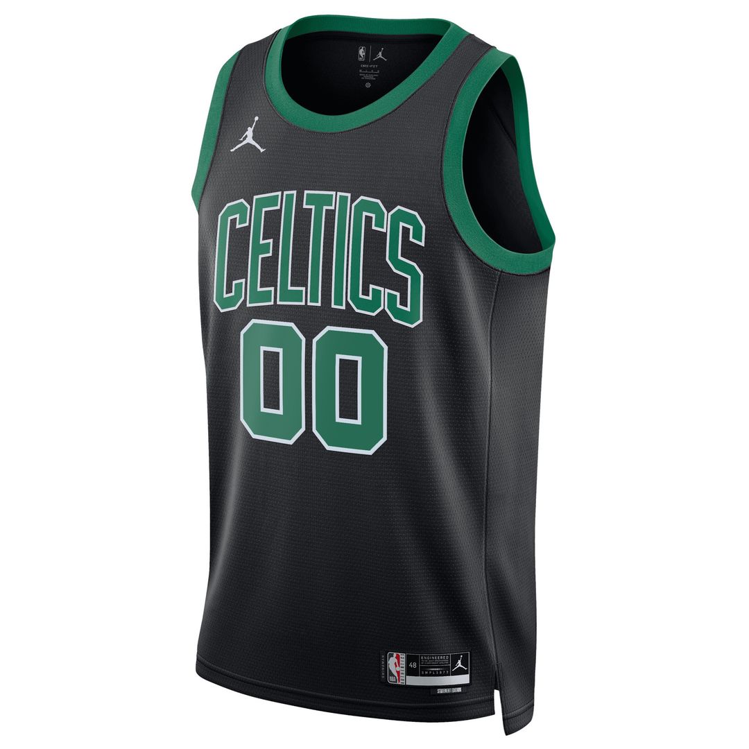 Boston Celtics Jordan Brand Unisex 2022/23 Swingman Custom Jersey - Statement Edition - Black Official NBA Team Apparel Basketball Fan Gear