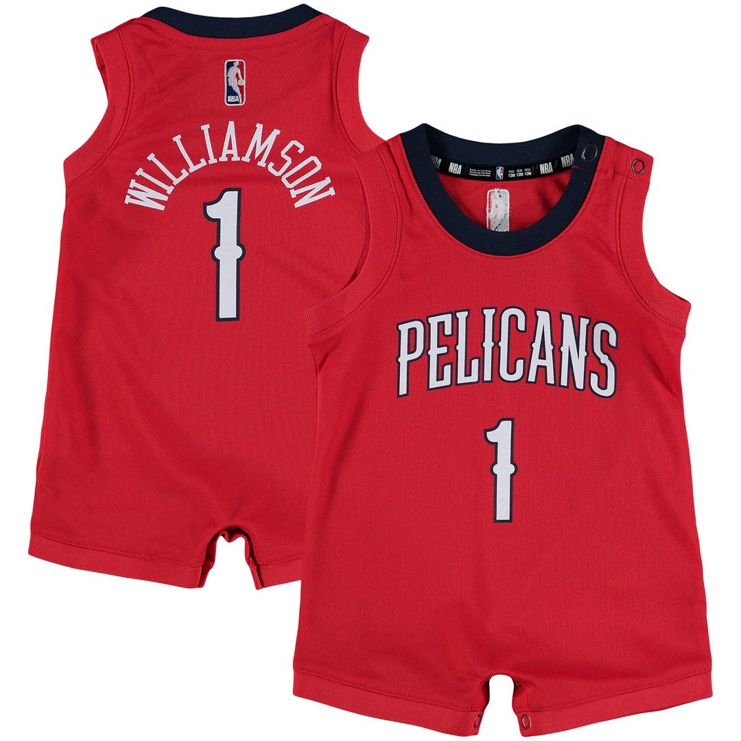 Zion Williamson New Orleans Pelicans Nike Infant Replica Jersey - Red Official NBA Team Apparel Basketball Fan Gear