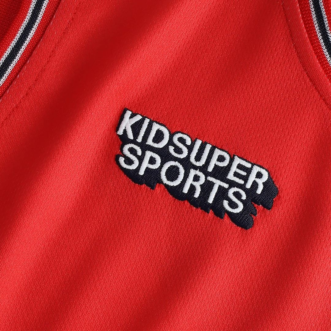 Washington Wizards NBA & KidSuper Studios by Fanatics Unisex Hometown Jersey - Red Official NBA Team Apparel Basketball Fan Gear