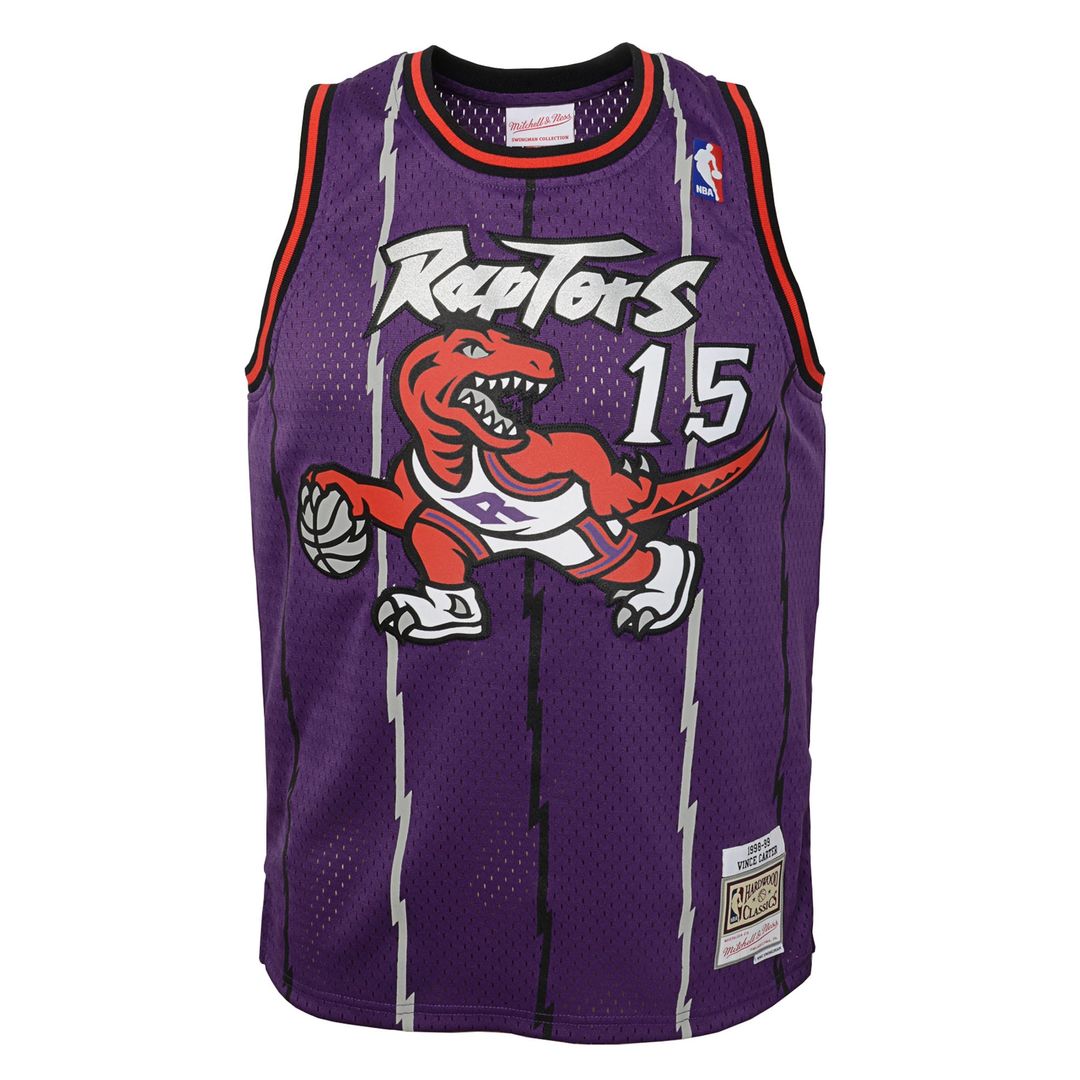 Vince Carter Toronto Raptors Toddler 1998/99 Swingman Jersey - Purple Official NBA Team Apparel Basketball Fan Gear