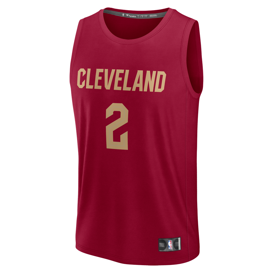 Lonzo Ball Cleveland Cavaliers Fanatics Fast Break Replica Jersey - Wine - Icon Edition Official NBA Team Apparel Basketball Fan Gear