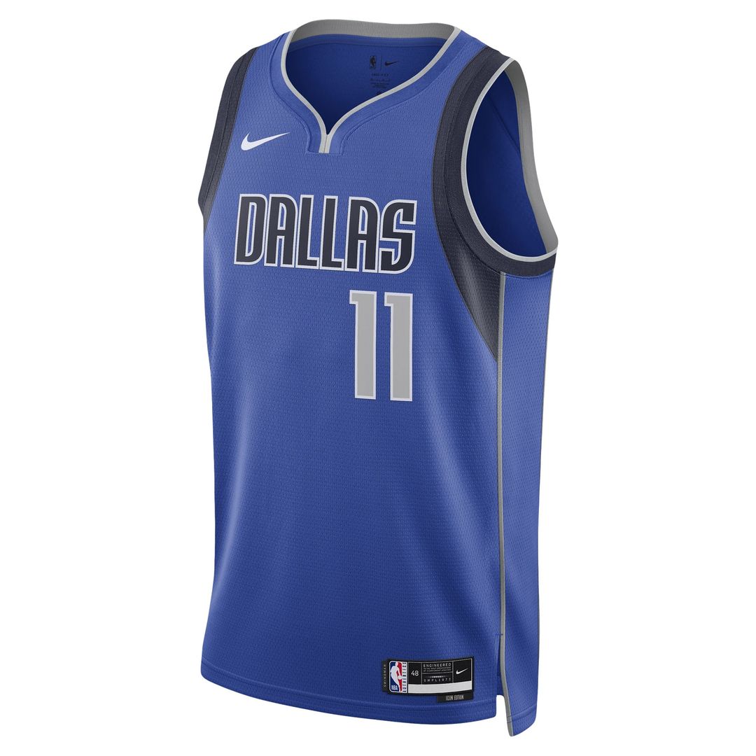 Kyrie Irving Dallas Mavericks Nike Unisex Swingman Jersey - Icon Edition - Blue Official NBA Team Apparel Basketball Fan Gear