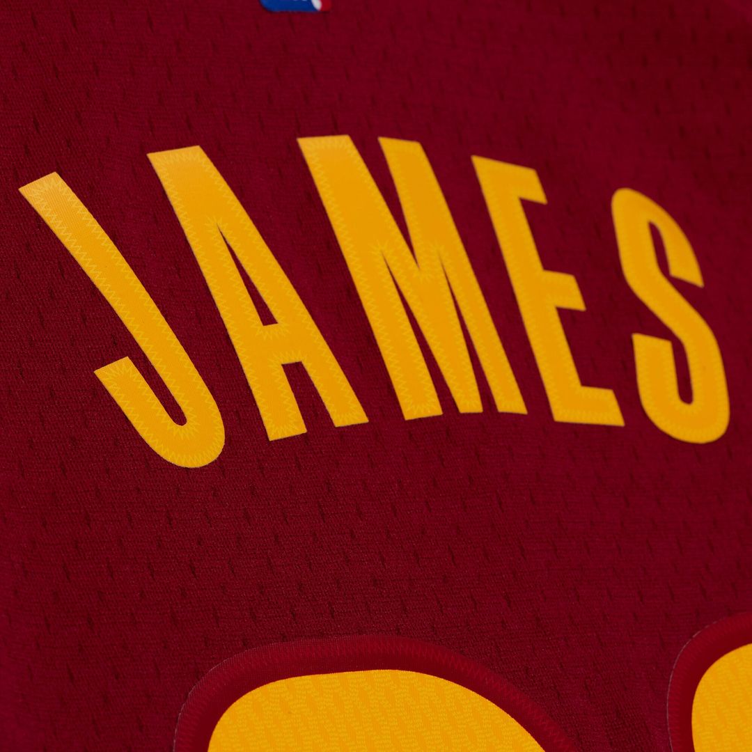LeBron James Cleveland Cavaliers Mitchell & Ness 2015-16 Swingman Jersey - Wine Official NBA Team Apparel Basketball Fan Gear
