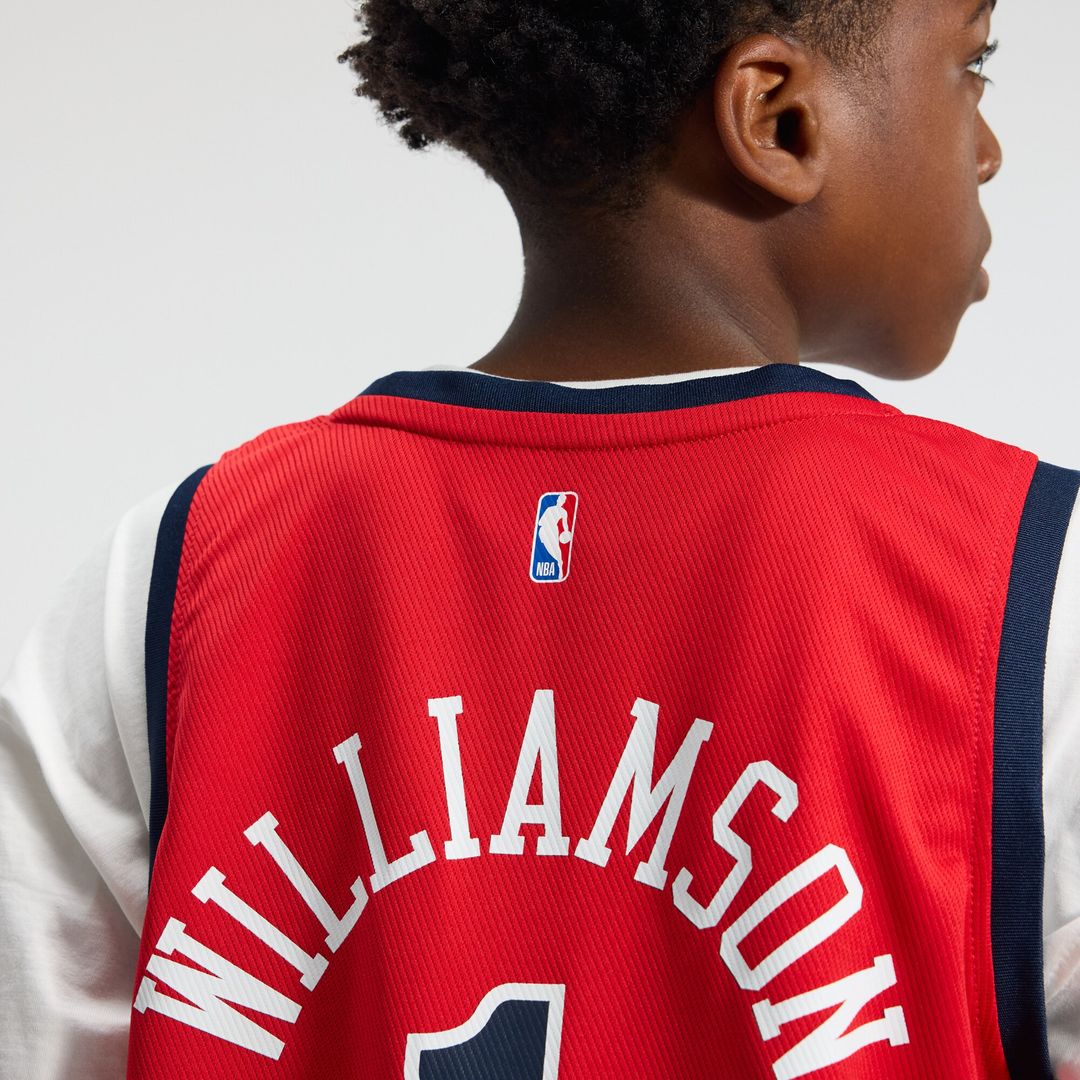 Zion Williamson New Orleans Pelicans Fanatics Youth Fast Break Player Jersey - Statement Edition - Red Official NBA Team Apparel Basketball Fan Gear