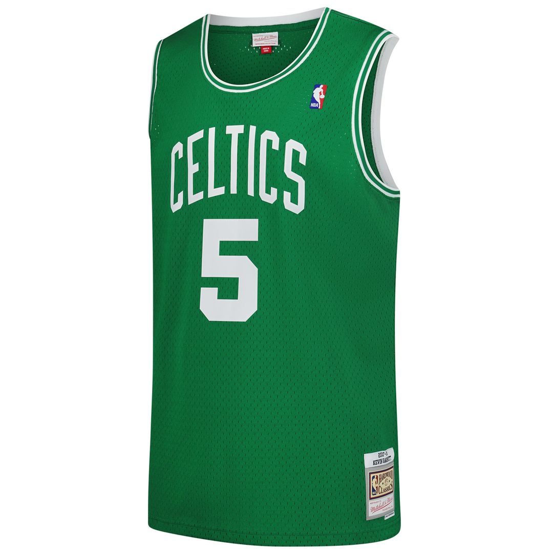 Kevin Garnett Boston Celtics Mitchell & Ness 2007/08 Hardwood Classics Swingman Jersey - Kelly Green Official NBA Team Apparel Basketball Fan Gear