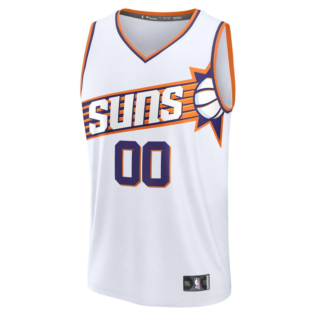 Phoenix Suns Fanatics Fast Break Custom Jersey - Icon Edition - Purple Official NBA Team Apparel Basketball Fan Gear