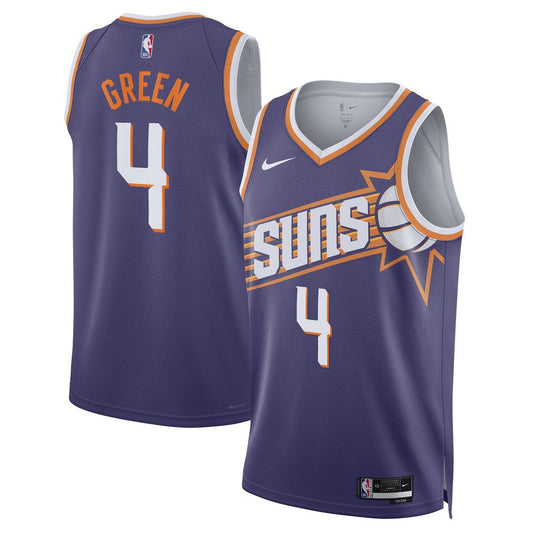 Jalen Green Phoenix Suns Nike Unisex Swingman Jersey - Purple - Icon Edition Official NBA Team Apparel Basketball Fan Gear