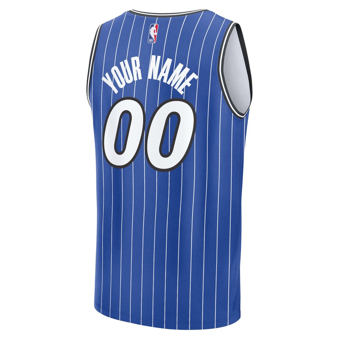 Orlando Magic Fanatics Youth Fast Break Replica Custom Jersey - Association Edition - White Official NBA Team Apparel Basketball Fan Gear