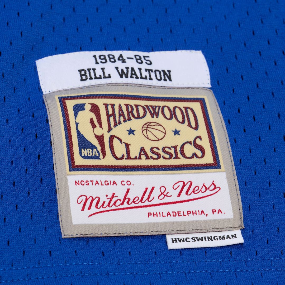 Bill Walton LA Clippers Mitchell & Ness 1984-85 Swingman Jersey - Royal Official NBA Team Apparel Basketball Fan Gear