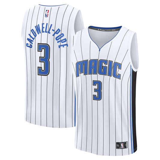 Kentavious Caldwell-Pope Orlando Magic Fanatics Fast Break Replica Player Jersey - Association Edition - White Official NBA Team Apparel Basketball Fa