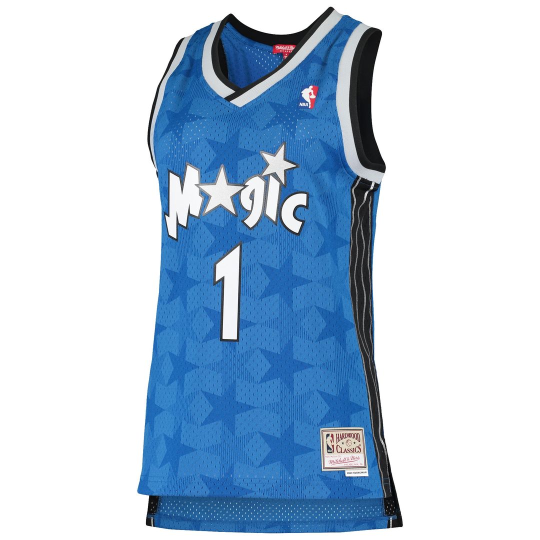 Tracy McGrady Orlando Magic Mitchell & Ness Women's 2000/01 Hardwood Classics Swingman Jersey - Blue Official NBA Team Apparel Basketball Fan Gear
