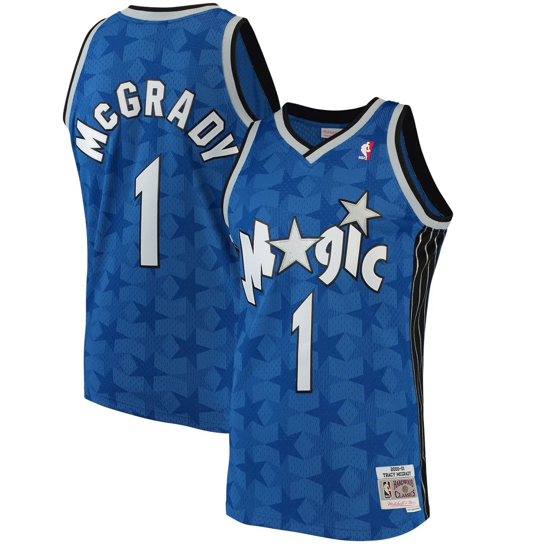 Tracy McGrady Orlando Magic Mitchell & Ness Hardwood Classics Swingman Jersey - Black Official NBA Team Apparel Basketball Fan Gear