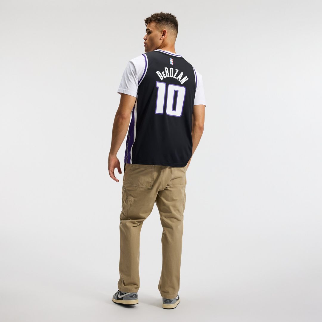 DeMar DeRozan Sacramento Kings Fanatics Fast Break Replica Player Jersey - Icon Edition - Black Official NBA Team Apparel Basketball Fan Gear