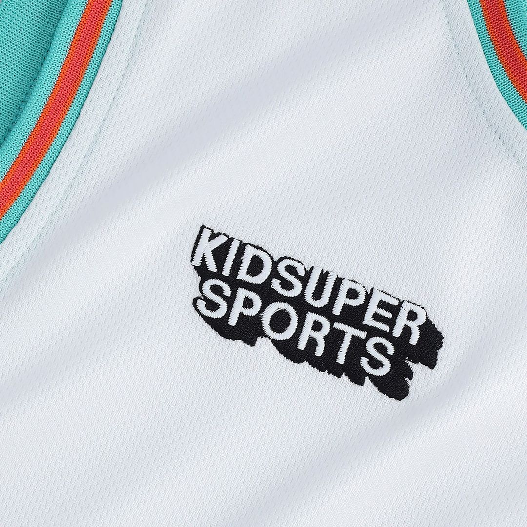 San Antonio Spurs NBA & KidSuper Studios by Fanatics Unisex Hometown Jersey - White Official NBA Team Apparel Basketball Fan Gear